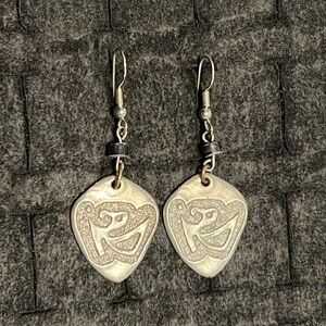 Silver-Tone Navajo Celtic Knot Drop Earrings - Women's Jewelry